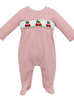 Petit Bebe HOLIDAY TREES BOY'S LONG ROMPER
