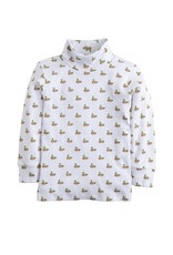 Little English Printed Turtleneck