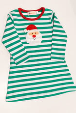 Luigi Kids Santa Head  L/S Dress