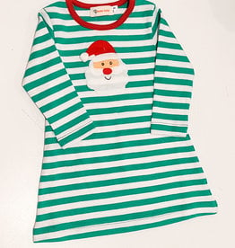 Luigi Kids Santa Head  L/S Dress