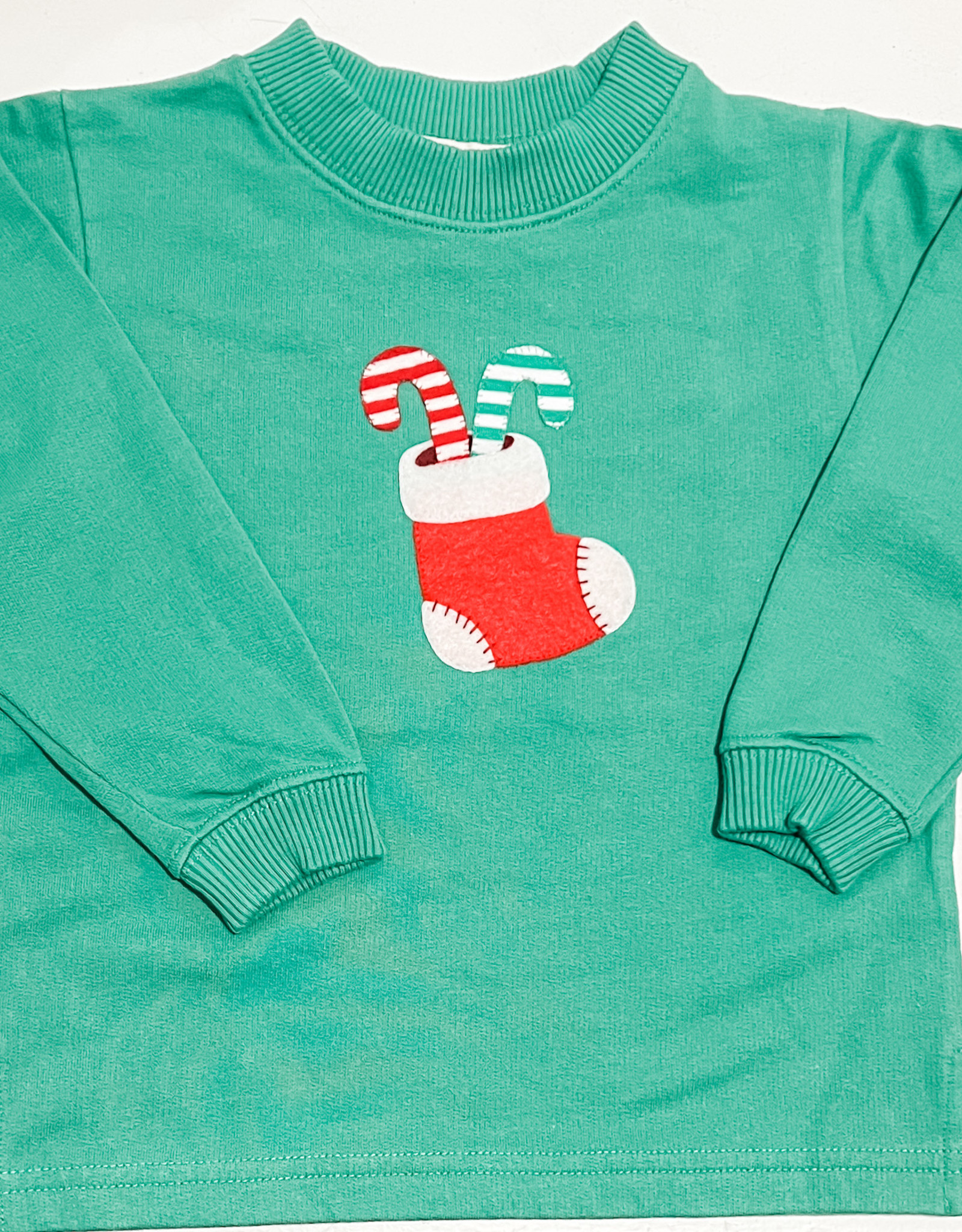 Luigi Kids X-mas Stocking with Candy Sweatshirt