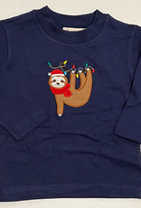 Luigi Kids L/S T-Shirt X-mas Sloth