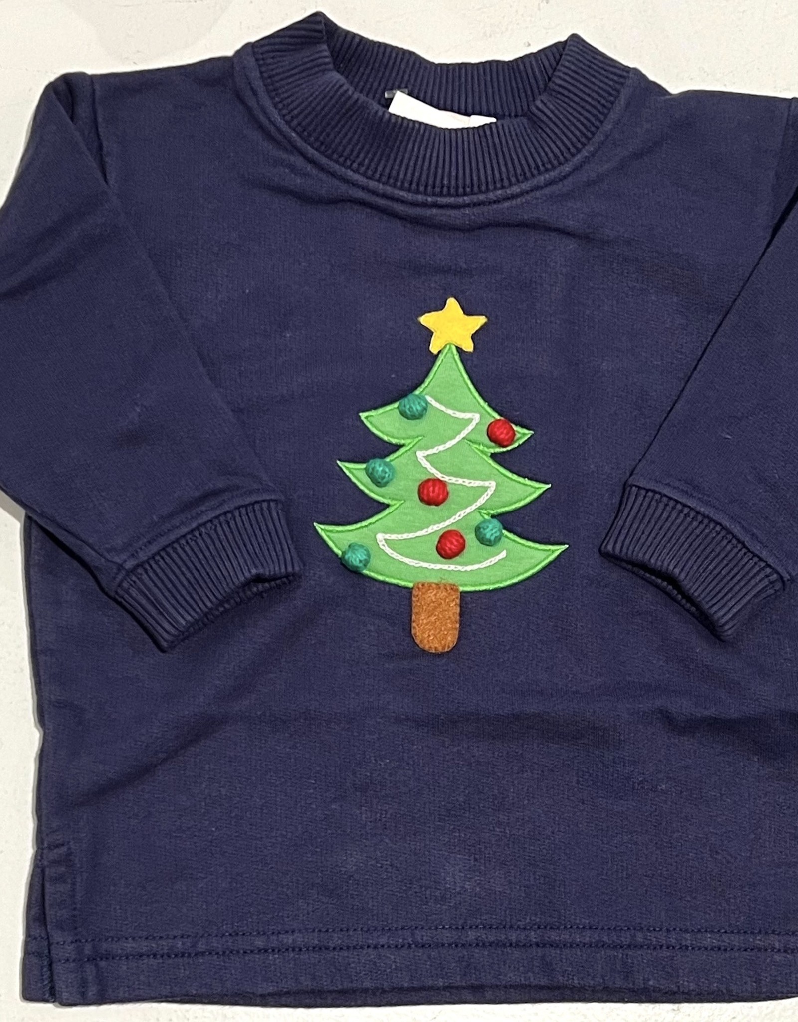Luigi Kids Christmas Tree Sweatshirt