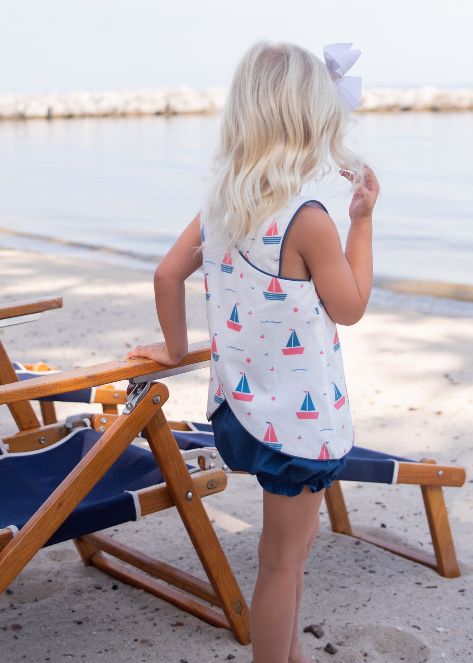 James and Lottie Sammy Pinafore Banded Short Set