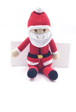 Pebble Santa Rattle