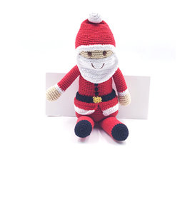 Pebble Santa Rattle