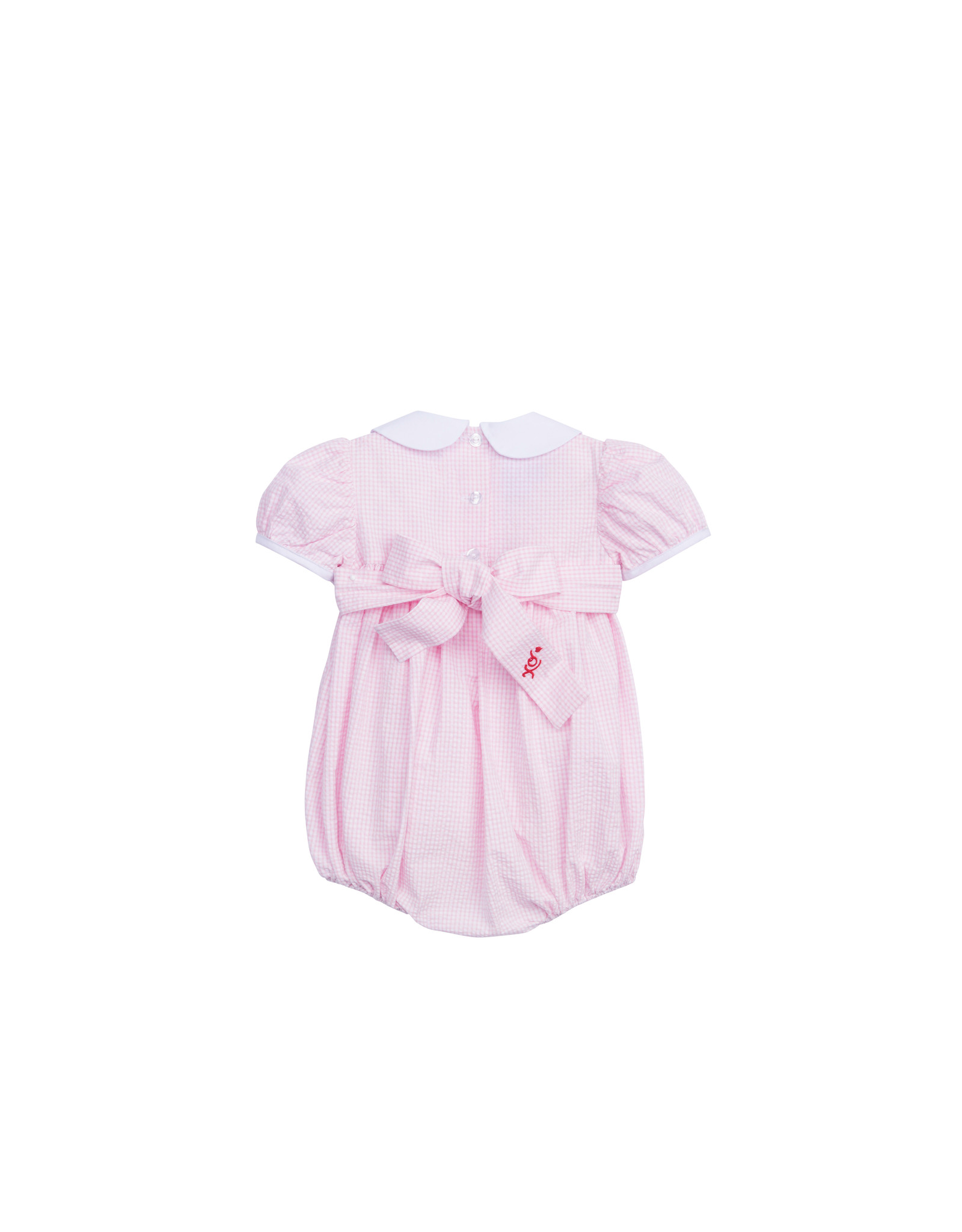 Little English Hearts Smocked Peter Pan Bubble