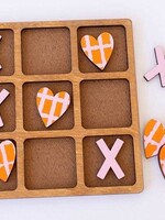 This & That Checkered Heart vs Pink Tic Tac Toe
