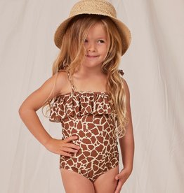 Rylee + Cru RUFFLE ONE-PIECE