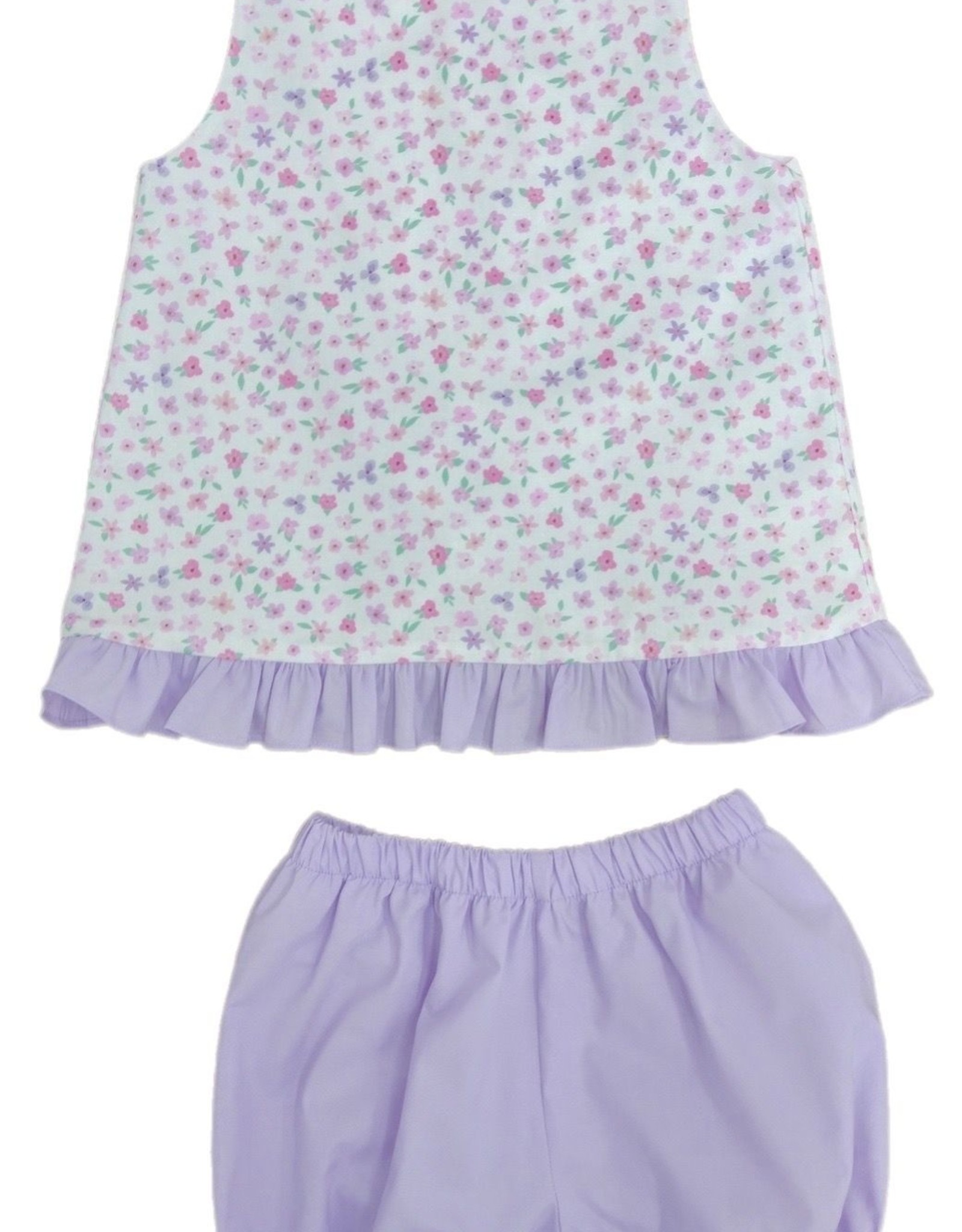 James and Lottie Poppy Pinafore Bloomer Set