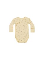 Quincy Mae SIDE SNAP BODYSUIT | BLOSSOM