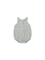 Quincy Mae WAFFLE SLEEVELESS BUBBLE | SKY STRIPE