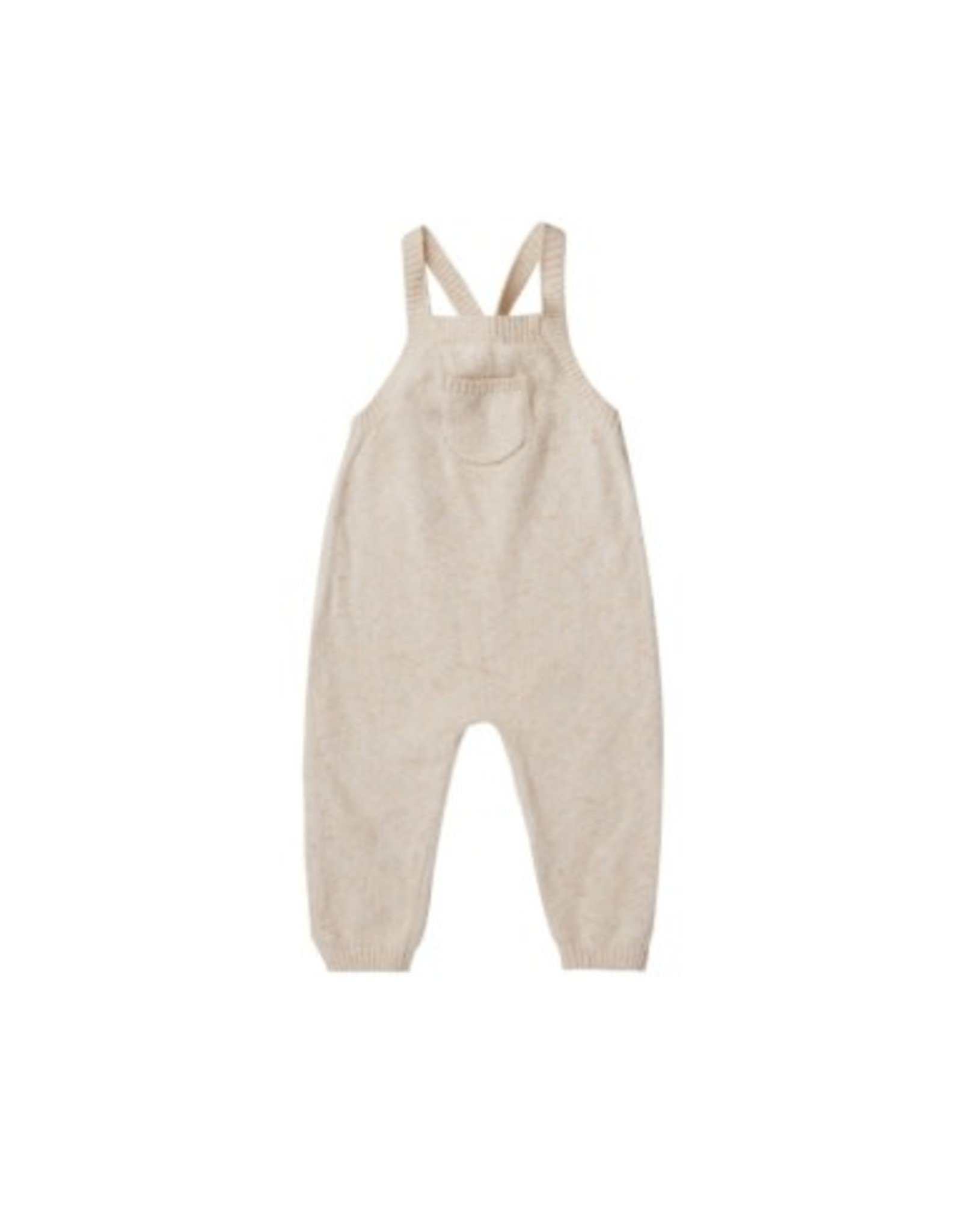 Quincy Mae KNIT OVERALL | NATURAL HEATHER