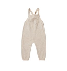 Quincy Mae KNIT OVERALL | NATURAL HEATHER