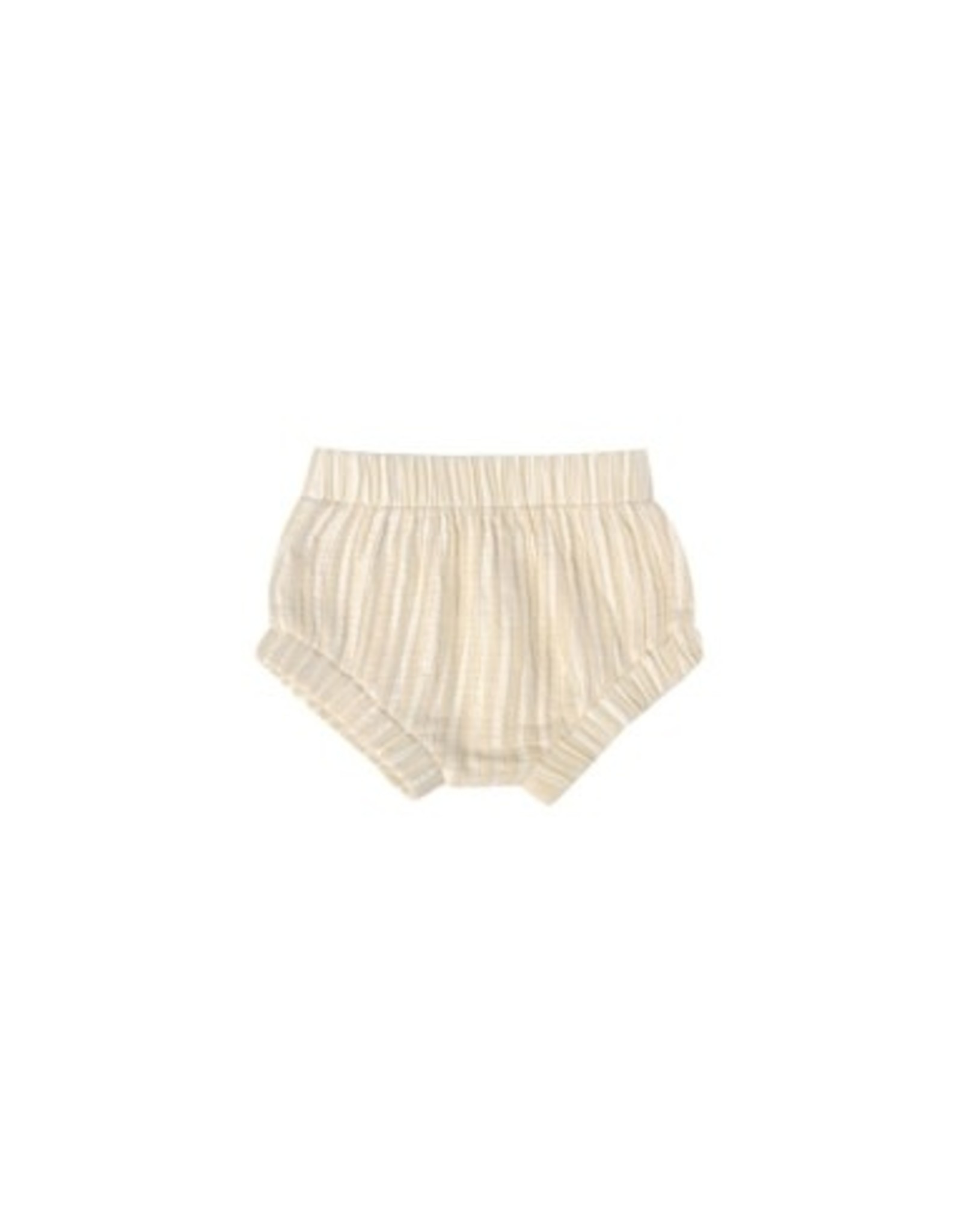 Quincy Mae WOVEN BUTTON SHORT | VINTAGE STRIPE