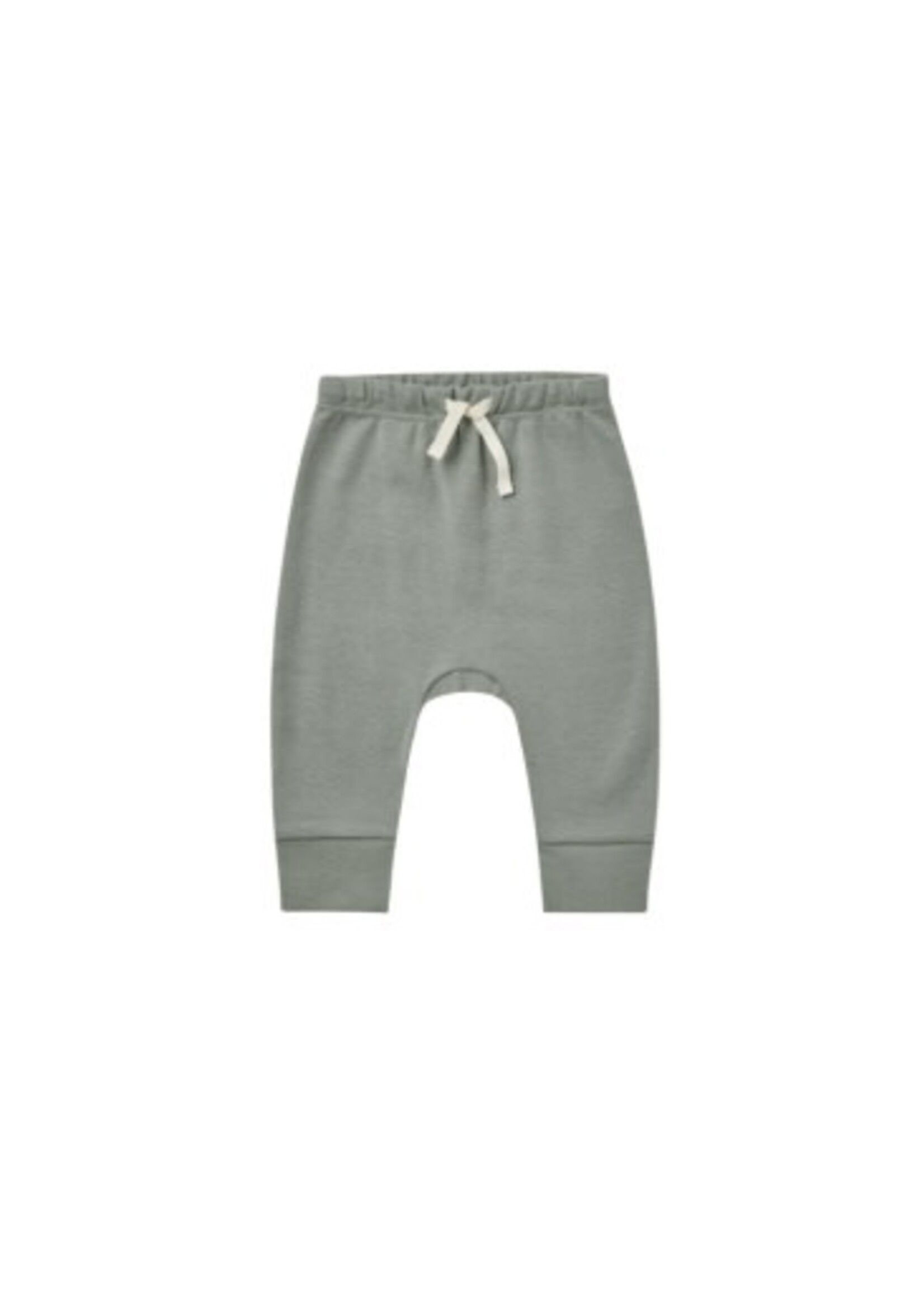 Quincy Mae DRAWSTRING PANT | SEA GREEN