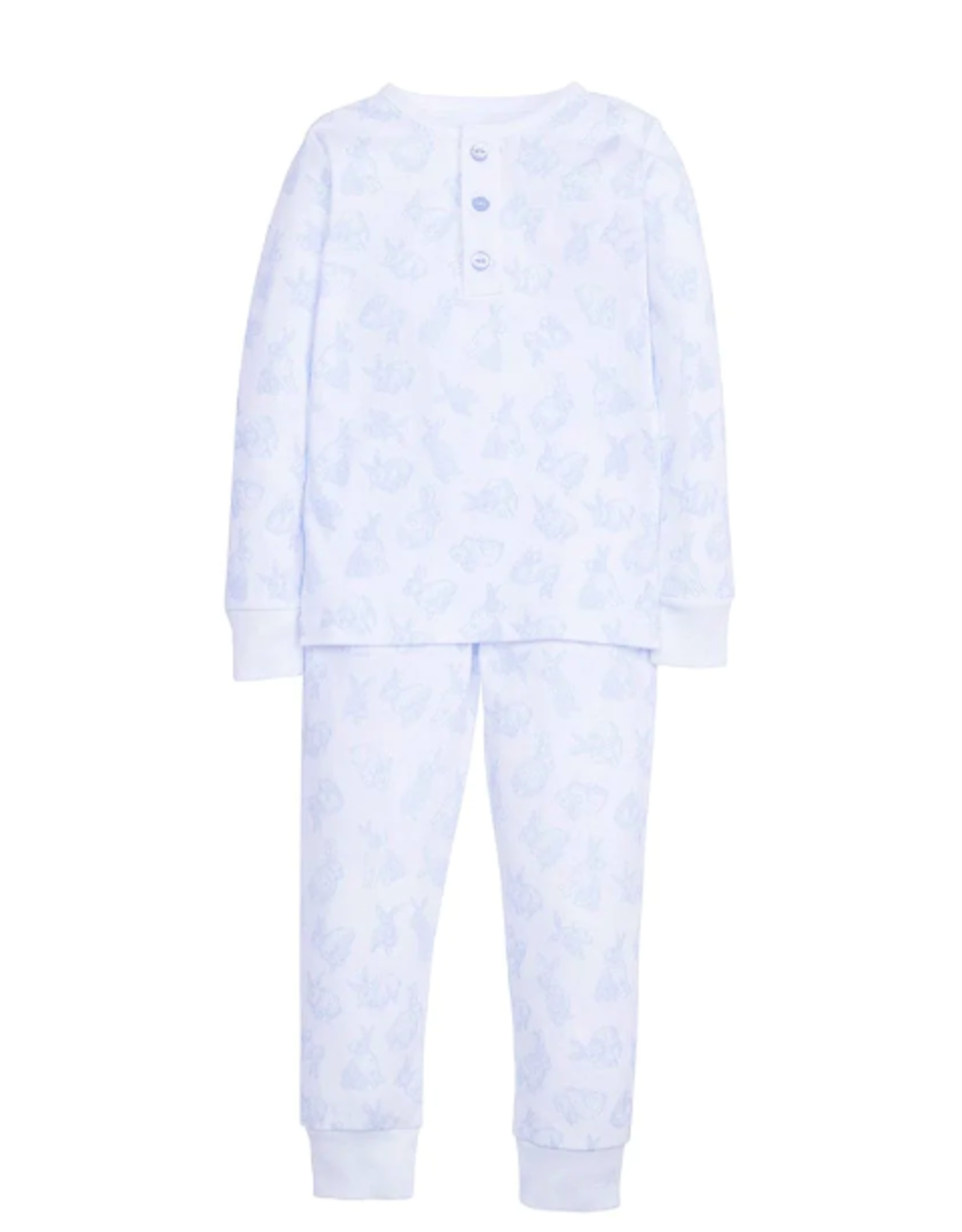 Thomas Boy's Blue/White Striped Pajamas - Powell Craft – Mudpie San  Francisco