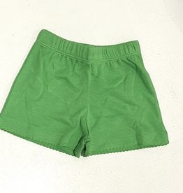 Luigi Kids Girl Shorts w/ Picot Trim