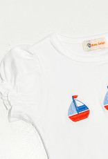 Luigi Kids Three Sailboats T-Shirt