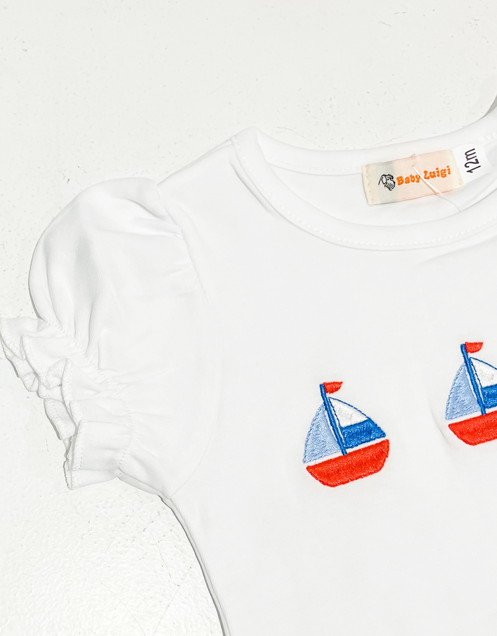 Luigi Kids Three Sailboats T-Shirt