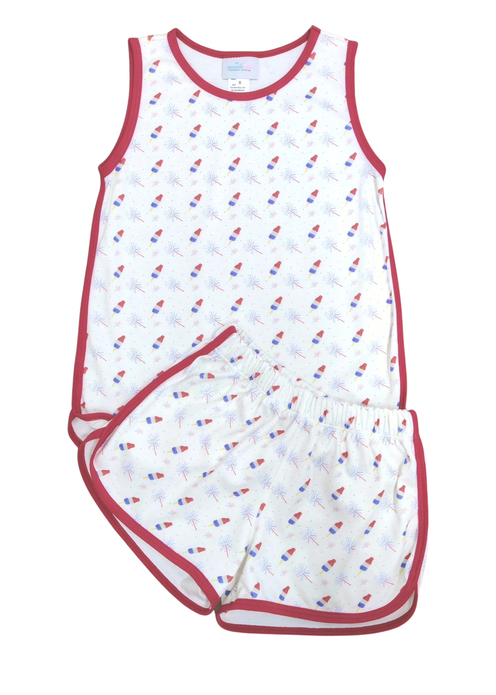 James and Lottie Tank/Short Lounge Set