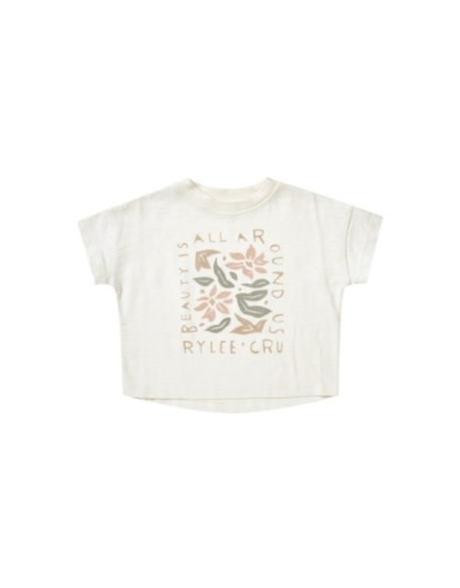 Rylee + Cru Inc. BOXY TEE || BEAUTY