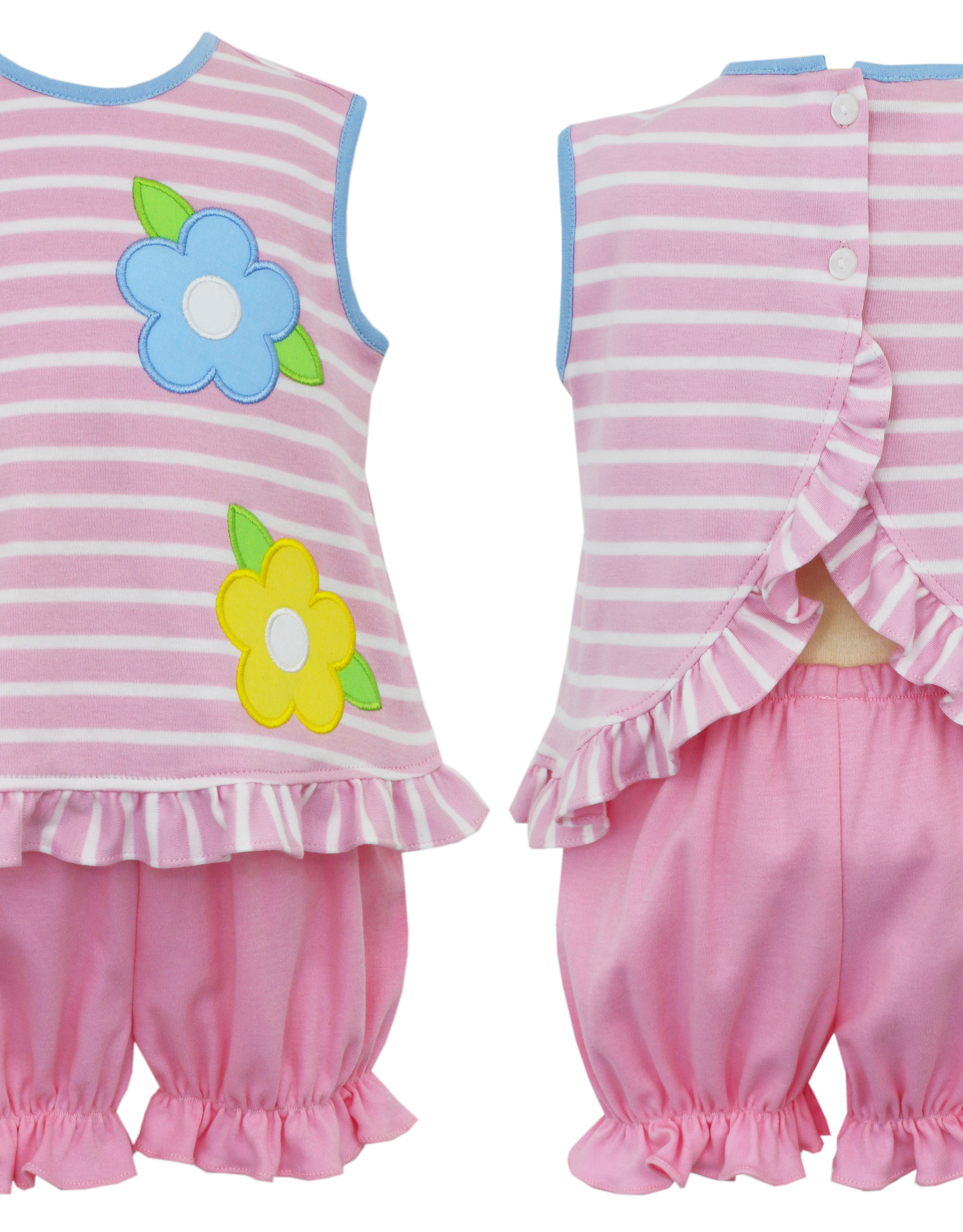 Claire and Charlie FLOWER bloomer set
