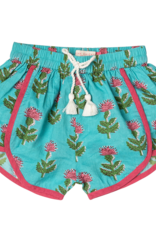 Pink Chicken girls millie short - blue cornflower