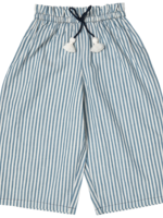 Pink Chicken girls theodore pant - blue skinny stripe