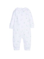 Little English Girl Printed Playsuit