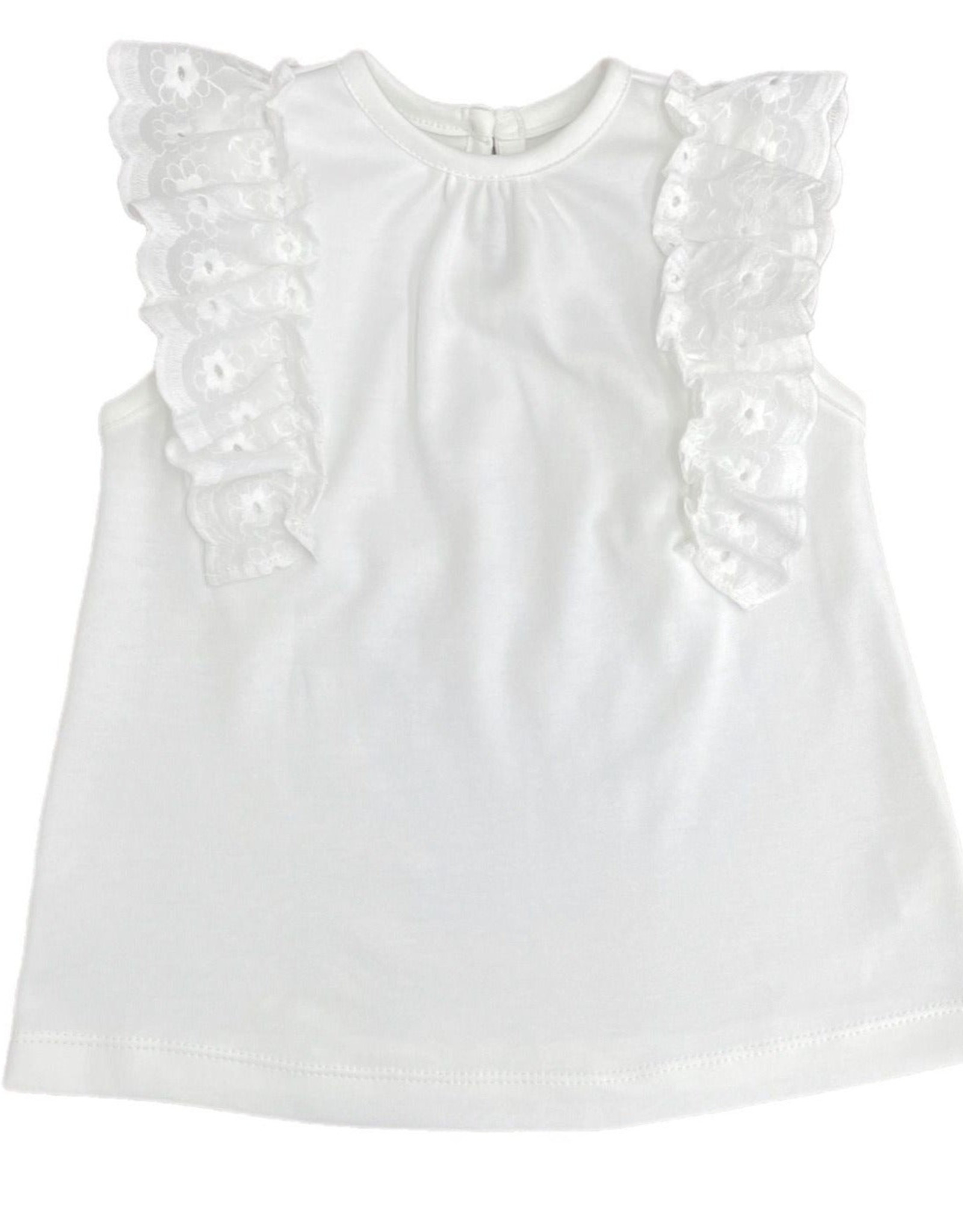 James and Lottie White Sleeveless Top