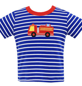 Claire and Charlie FIRETRUCK -  T-shirt - S/S