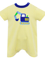 Claire and Charlie EXCAVATOR  -  romper