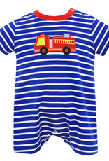 Claire and Charlie FIRETRUCK  -  romper