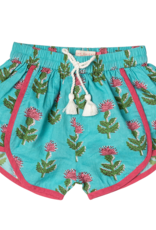 Pink Chicken girls millie short - blue cornflower