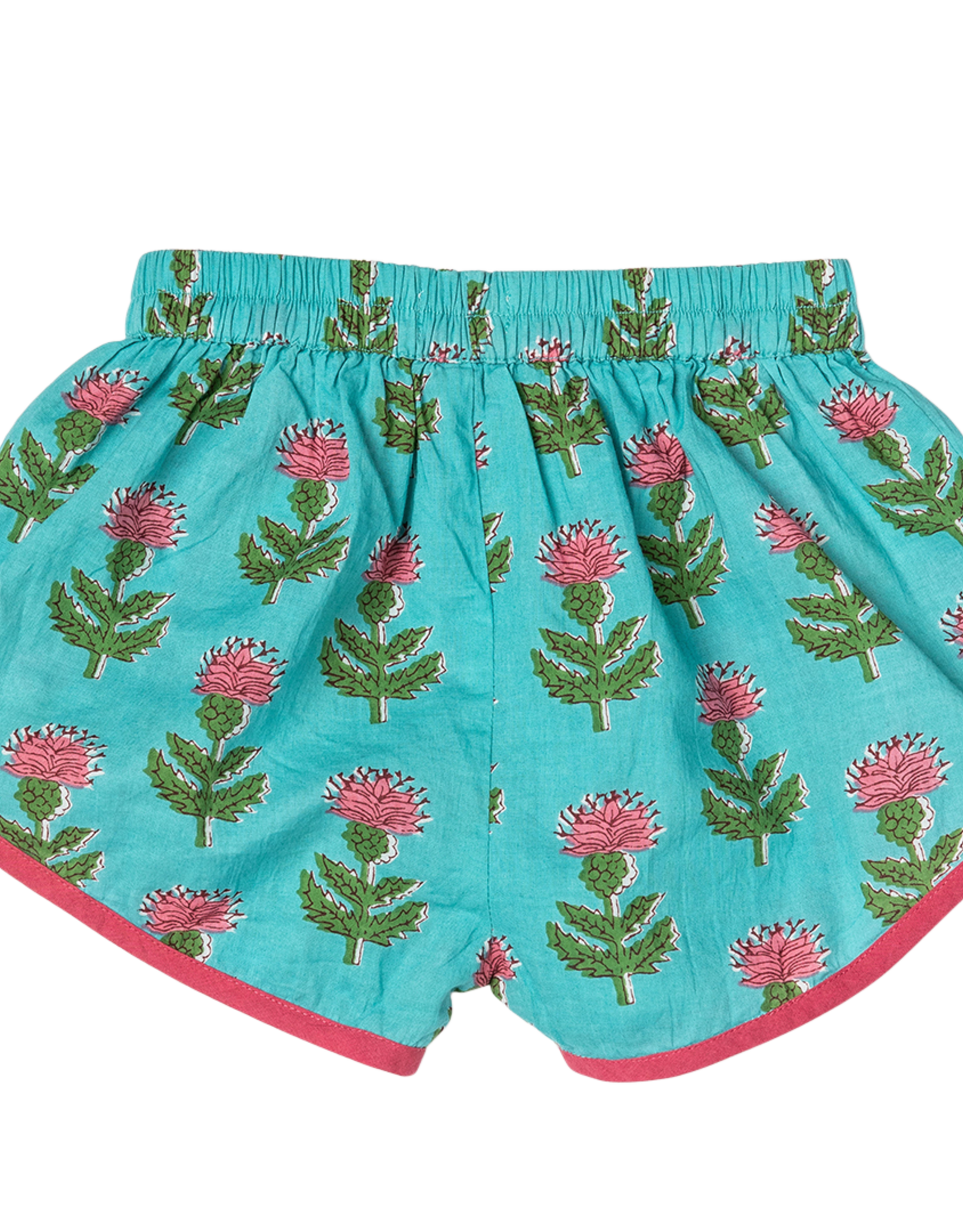 Pink Chicken girls millie short - blue cornflower