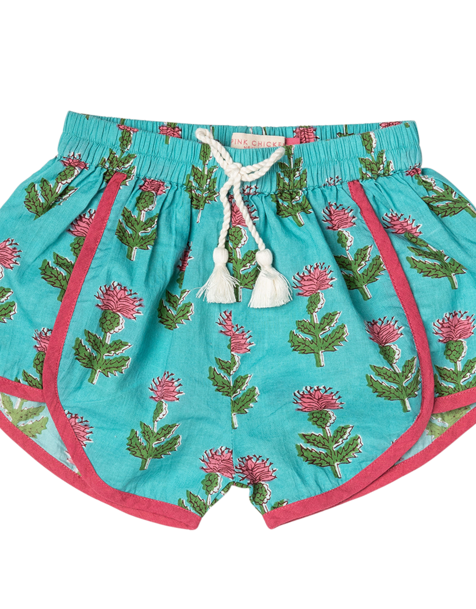 Pink Chicken girls millie short - blue cornflower