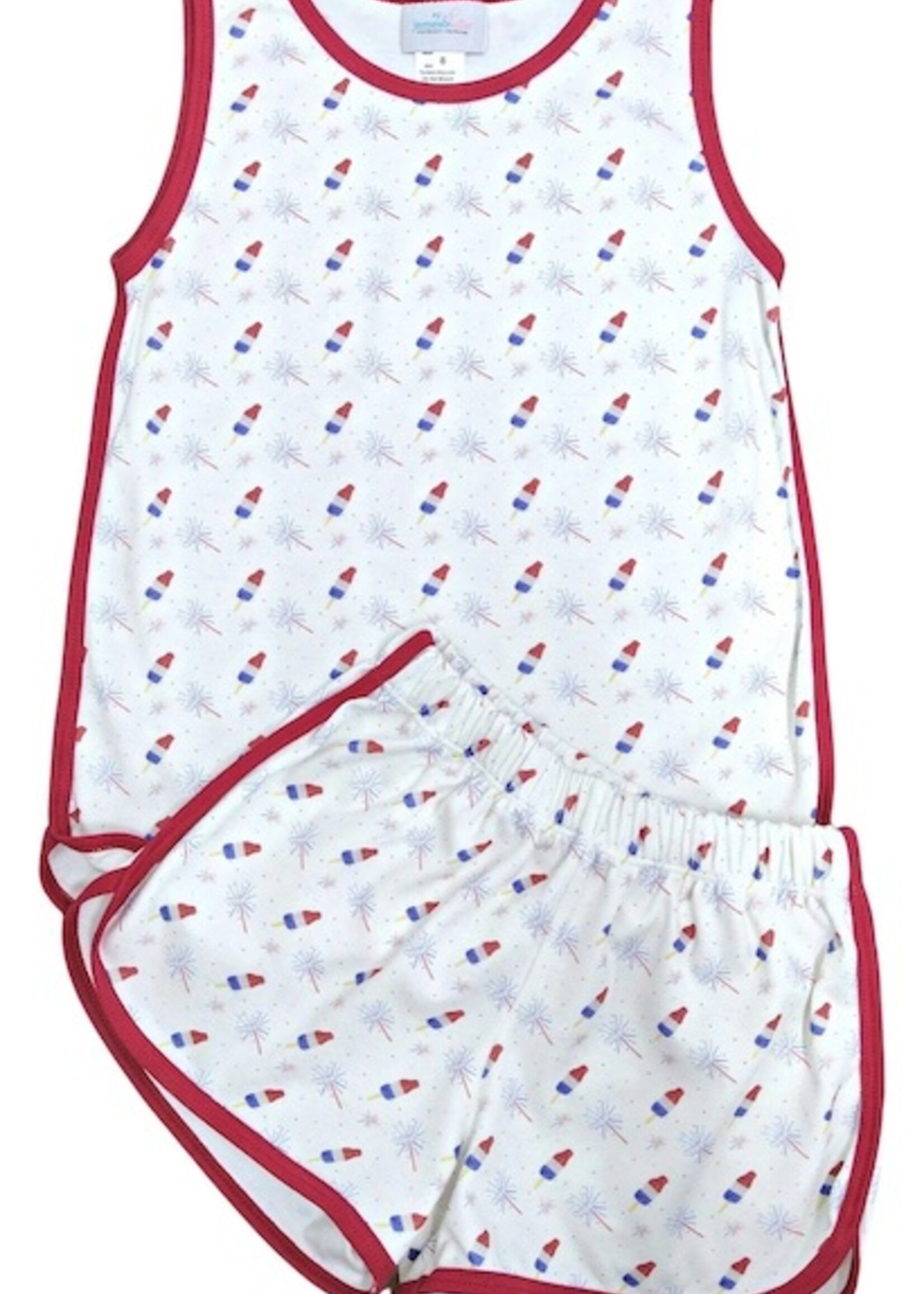 James and Lottie Tank/Short Lounge Set