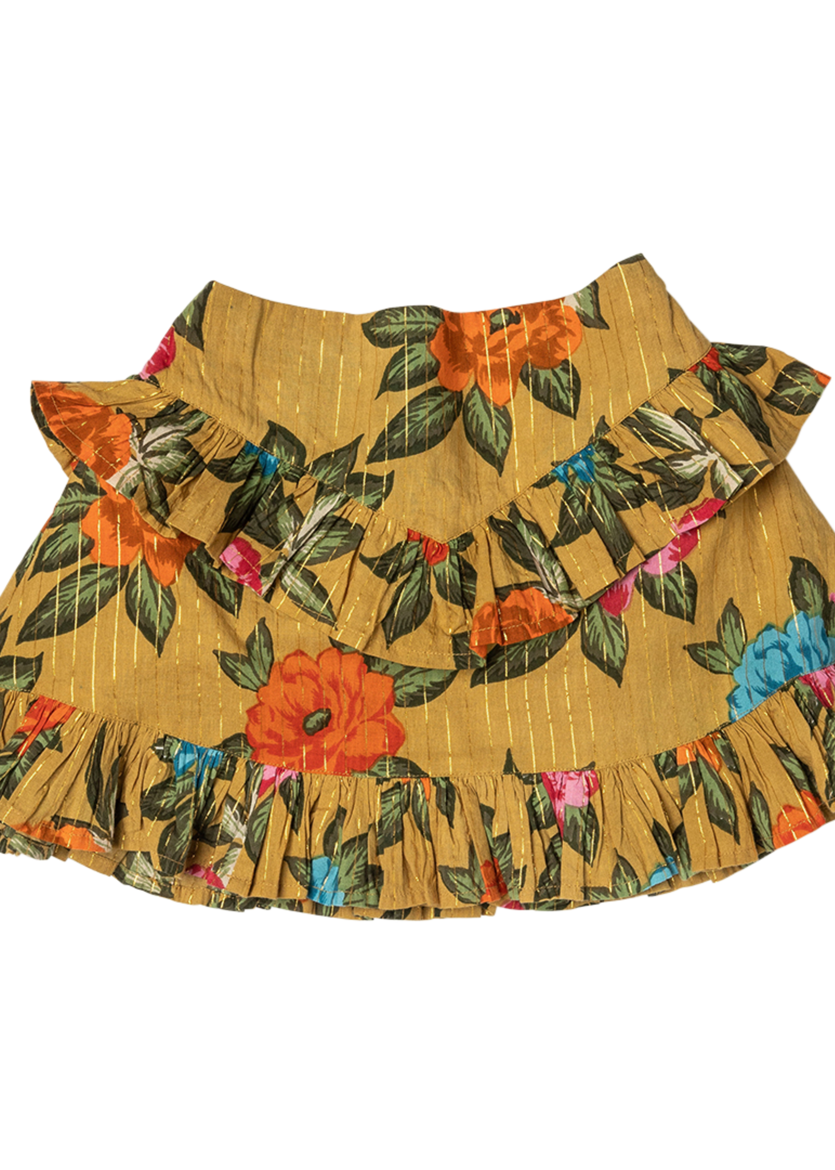 Pink Chicken girls suzanne skirt - hawaiian floral