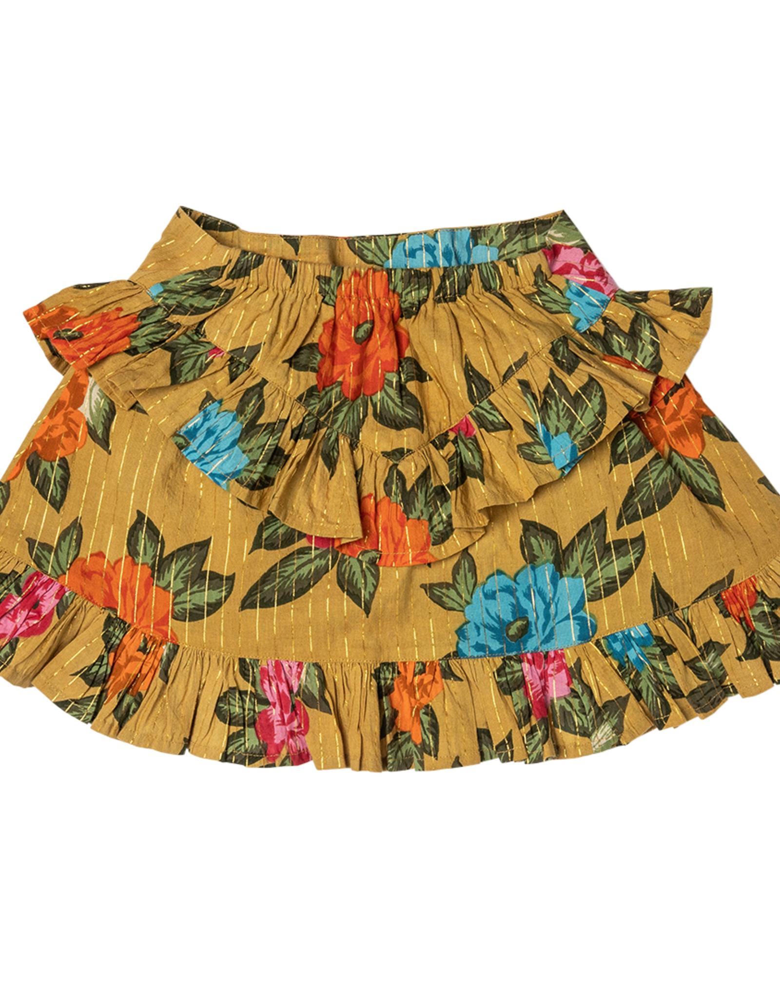 Pink Chicken girls suzanne skirt - hawaiian floral