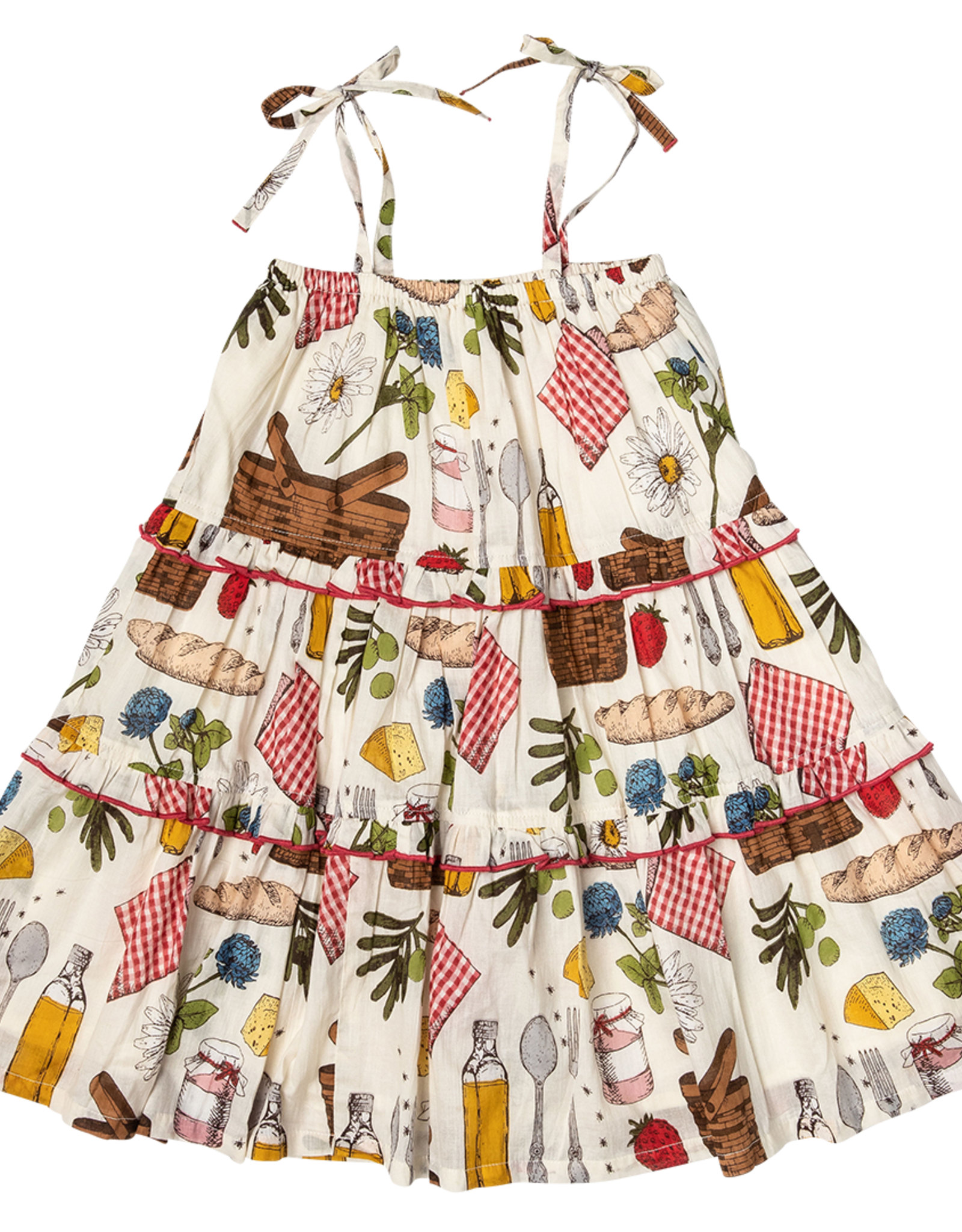 Pink Chicken girls garden dress