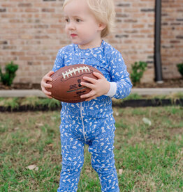 Parker Zipper Onesie Heart to Heart | Lila and Hayes