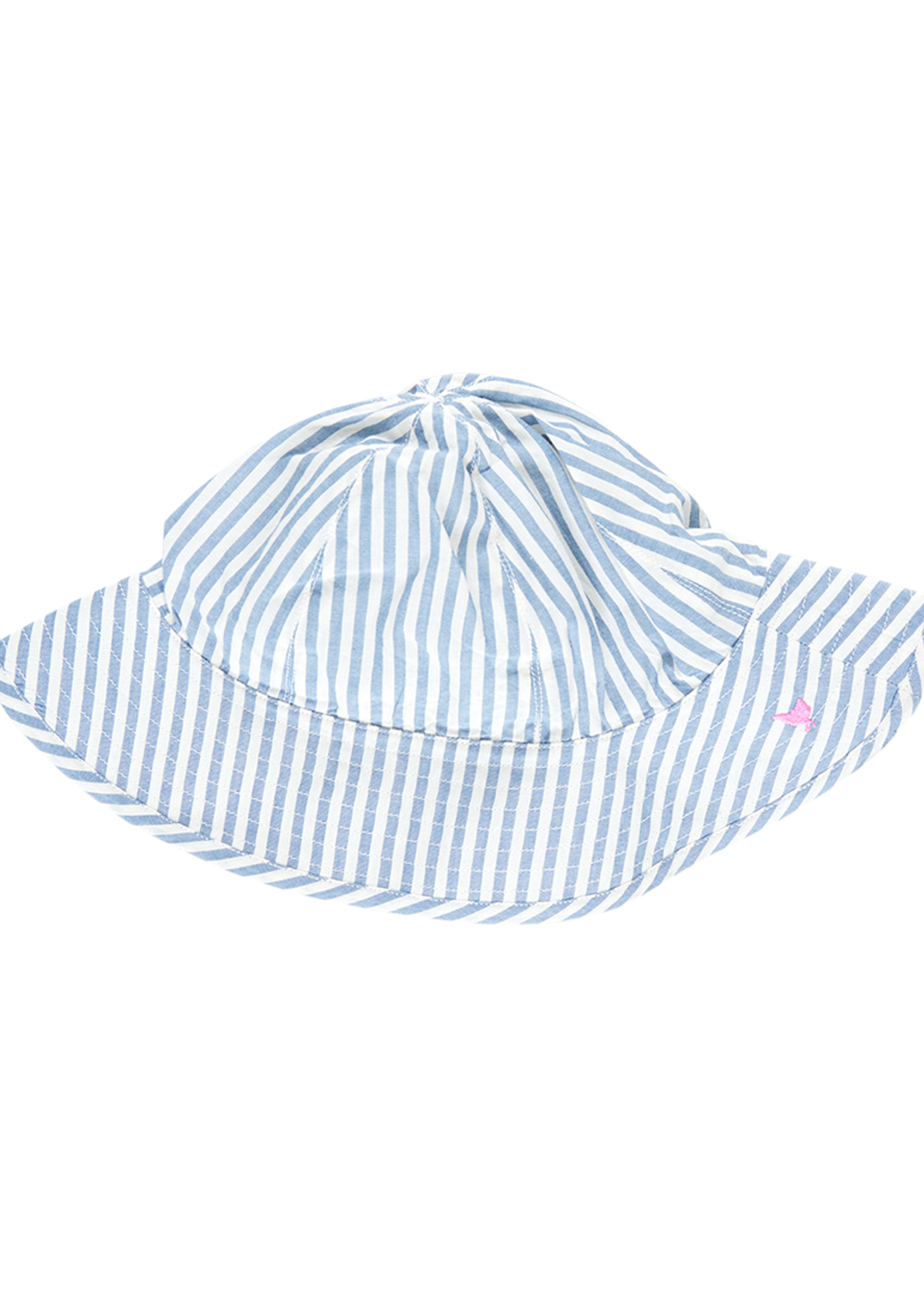 Pink Chicken baby girls sun hat