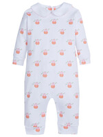 Little English Girl Printed Playsuit