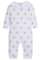 Little English Girl Printed Playsuit