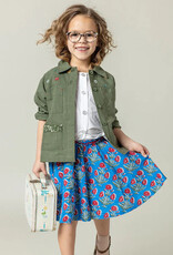 Pink Chicken girls gianna skirt - blue dandelion