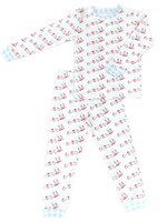 James and Lottie Christmas Train Jammie