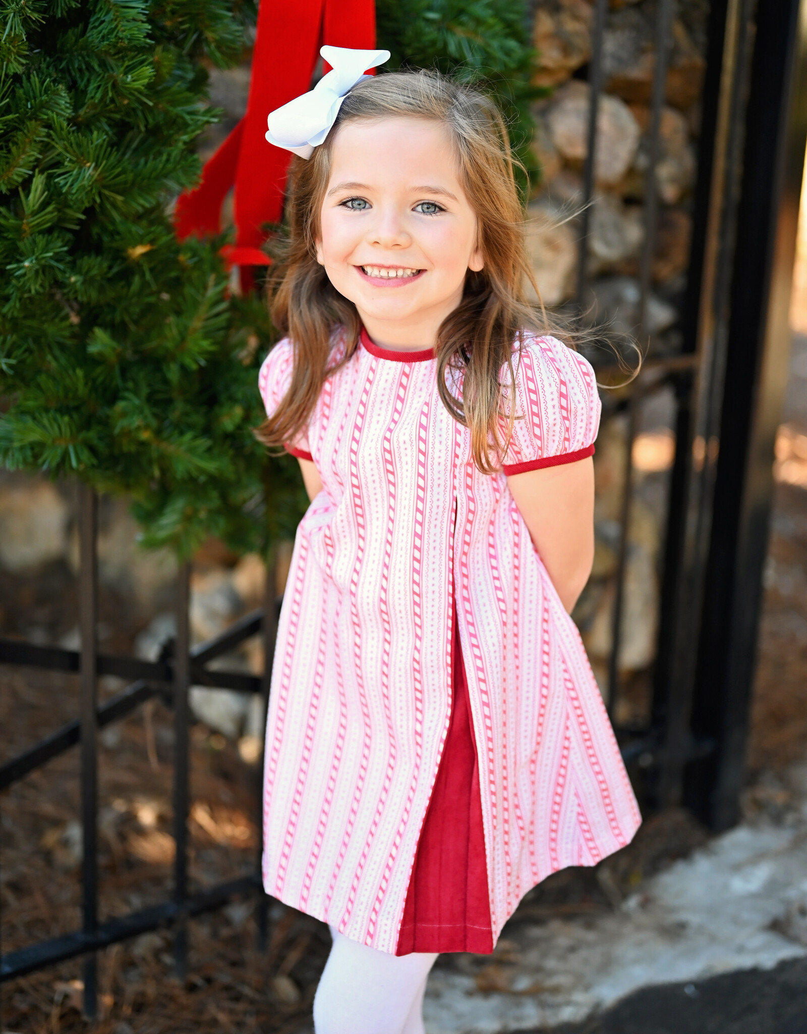 Rosie Dress Peppermint Print - From Marfa