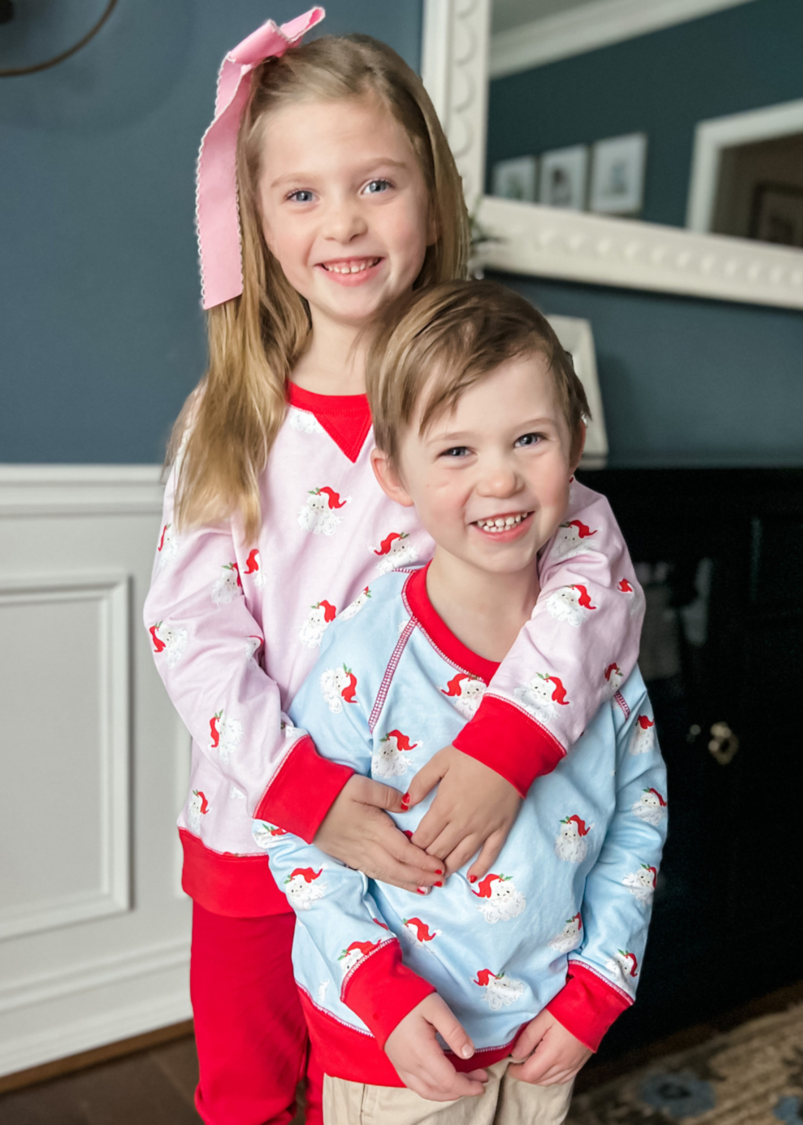 James and Lottie Santa Knit Samuel Sweatshirt