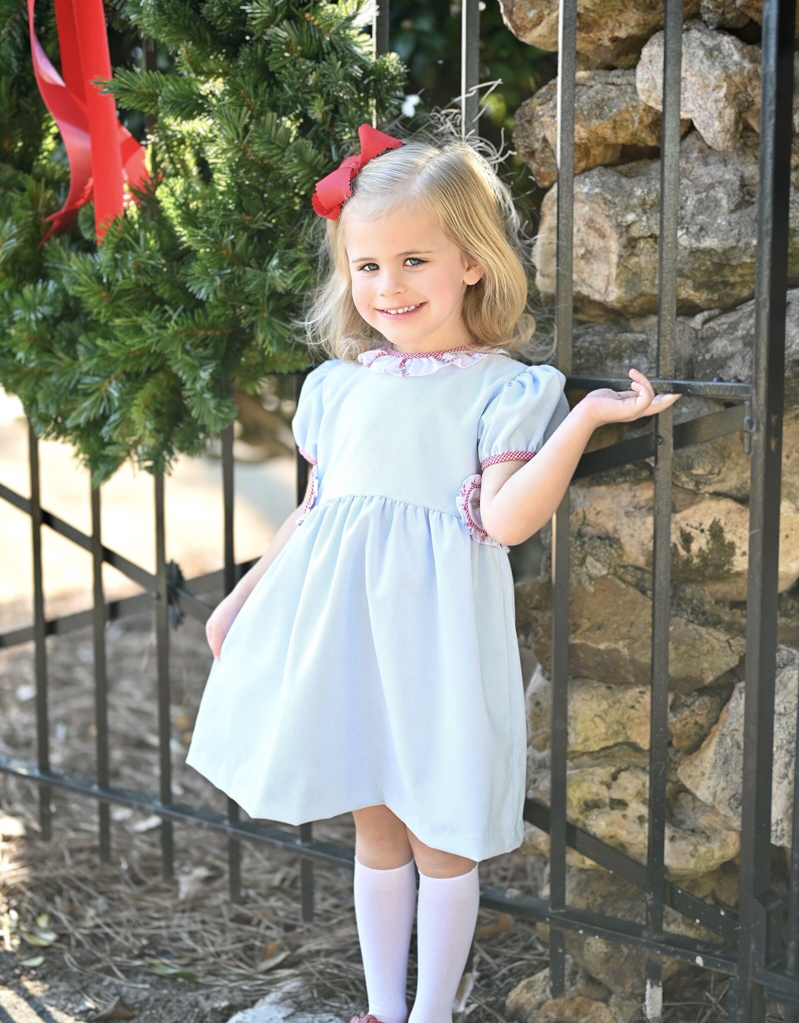 James and Lottie Candy Cane Tabitha Dress
